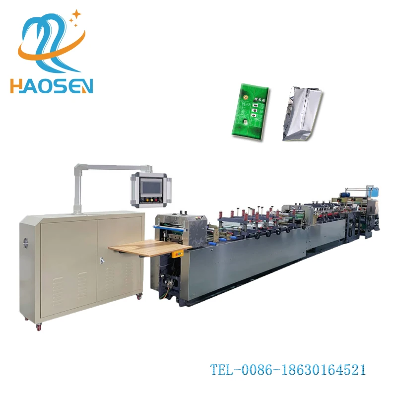 High-quality speed vertical  sanitary napkin pad central bottom sealing plastic polyester  bag making machine
