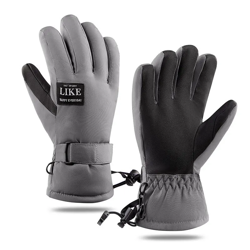 Winter Waterproof Anti-slip Outdoor Sports Warm Thermal Ski Snow Gloves Mittens Cycling Gloves