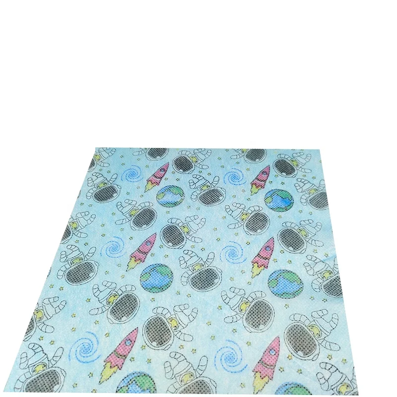 Фабричная оптовая продажа, Детская Нетканая ткань с мультяшным принтом Spunbond на заказ