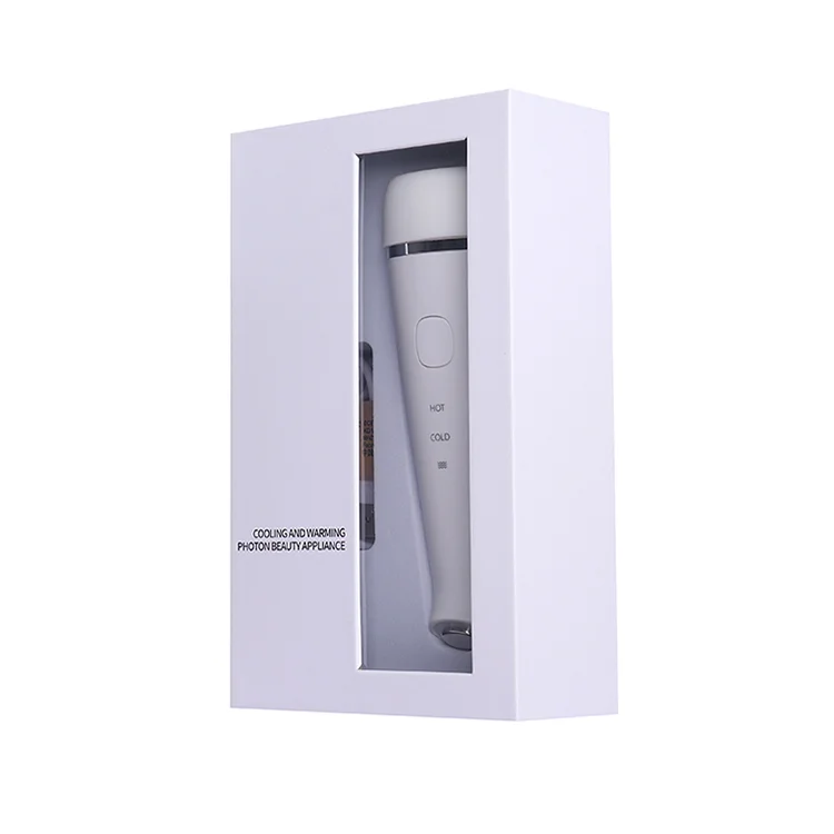 launched a portable home radio frequency eye plastic beauty machine two-in-one hot and cold skin beauty