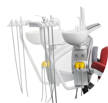 New design dental chair unit with aluminum base