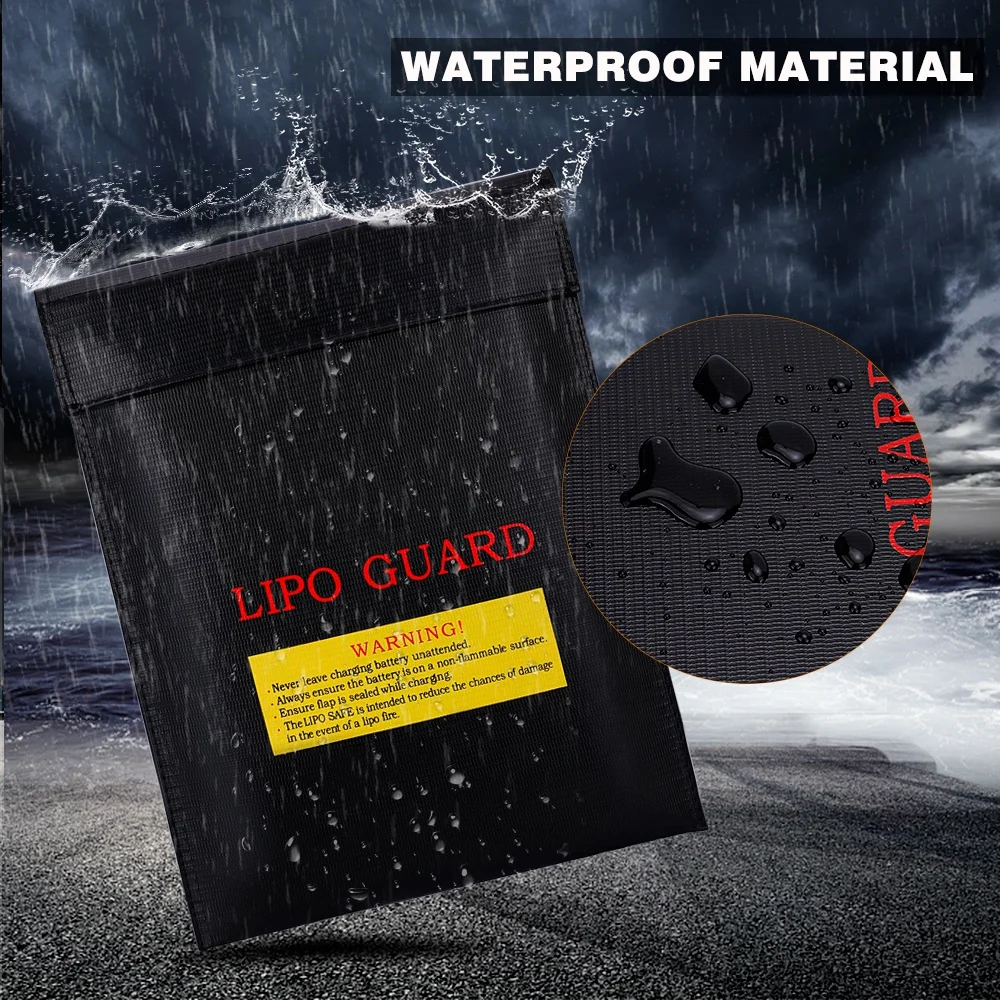 Fireproof RC LiPo Safe Guard Charge Sack 180x230mm Explosion-proof Battery Bag