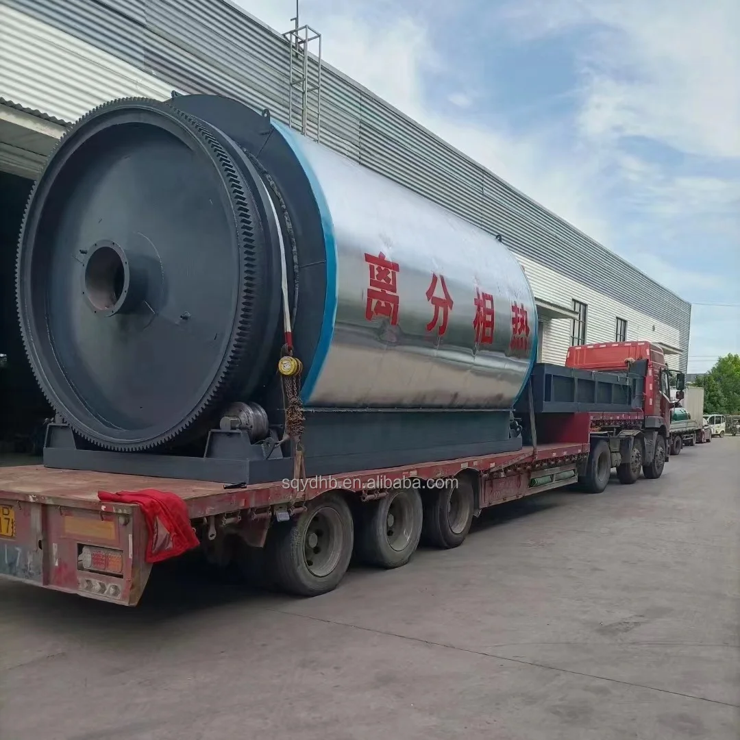 large scale old plastic pyrolysis to fuel oil refineries recycling plant pyrolysis plant