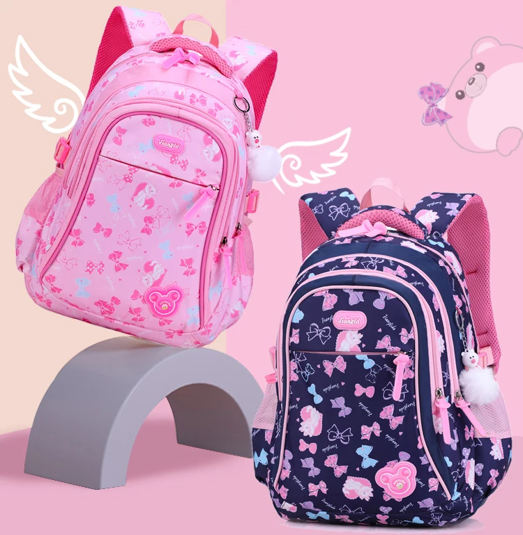 high quality sell well 2023 kawaii kids backpack girl 13 years backpack custom lovable butterfly school bags for kids teens