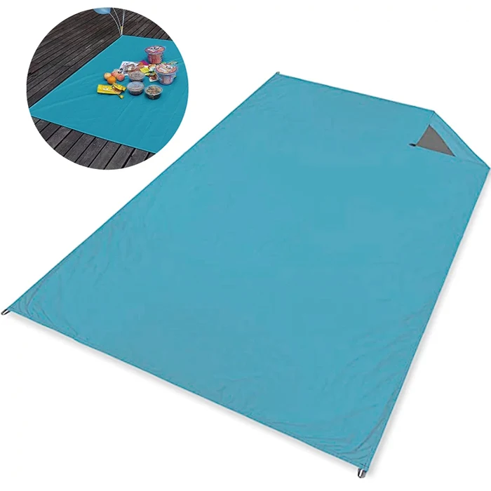 2024 New Product China Factory High Quality Blank Camping Mat Portable for Beach Picnic Camping Sand Proof Beach Blanket