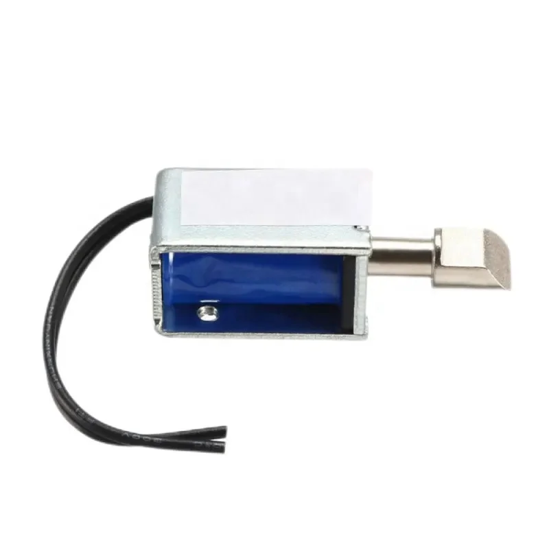 1220 24 В DC микро мини электромагнитный клапан Электромагнит с открытой рамой толкающий Тип магнита