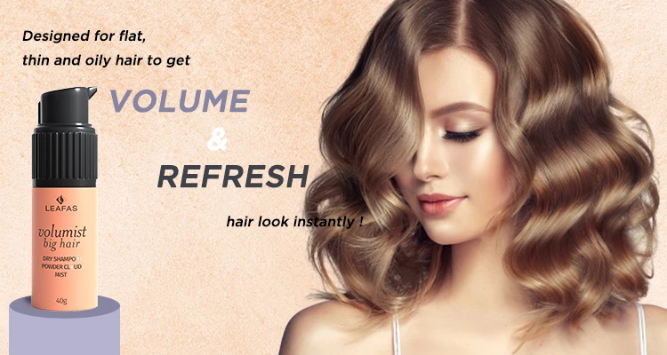 Private Label Hair Volume Powder Organic Texture Hair Powder 8g Instant Hair Style Volumizing Styling Powder