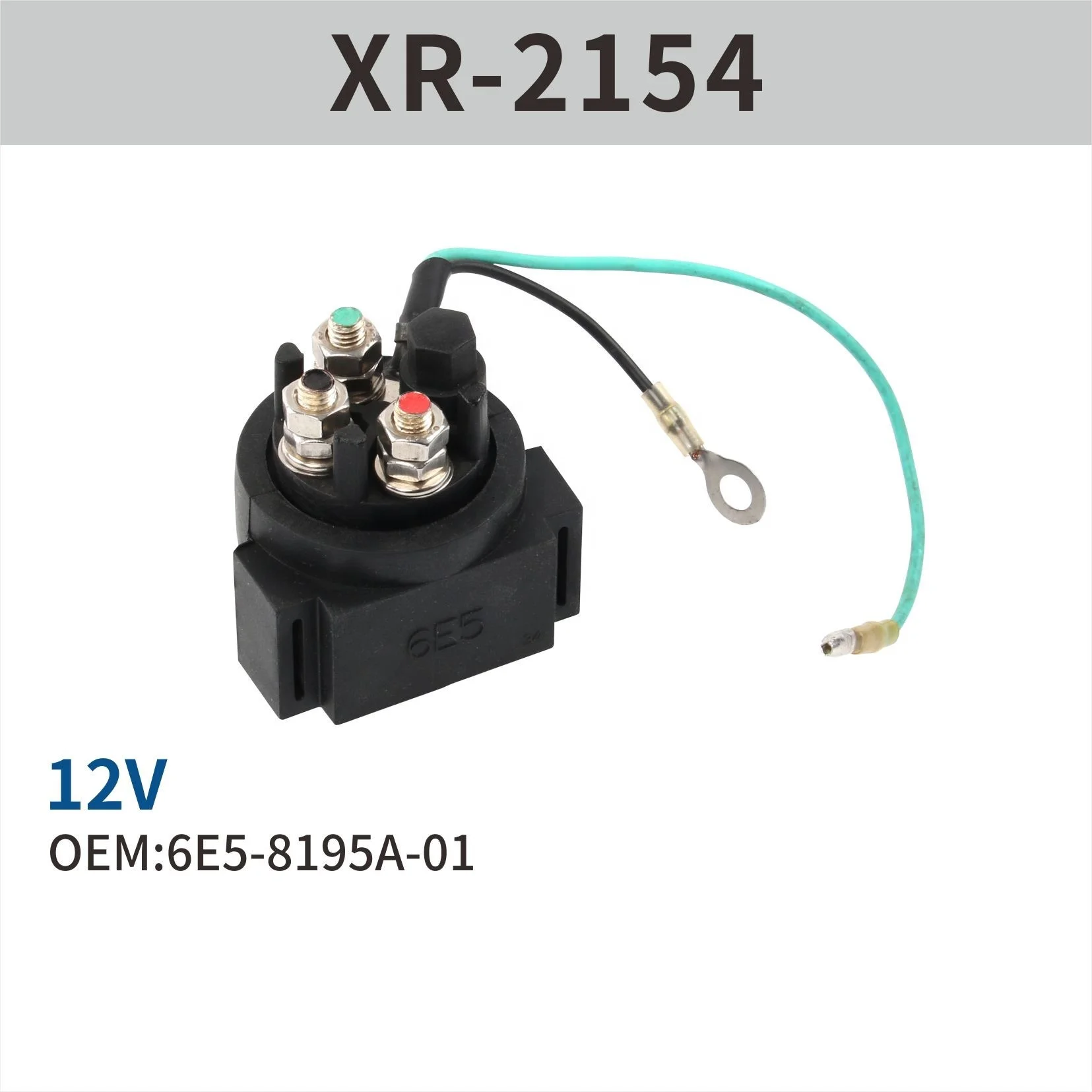 OUTBOARD MOTORS Starter Relay Solenoid For YAMAHA 115hp two-stroke 6E5-8195A-01