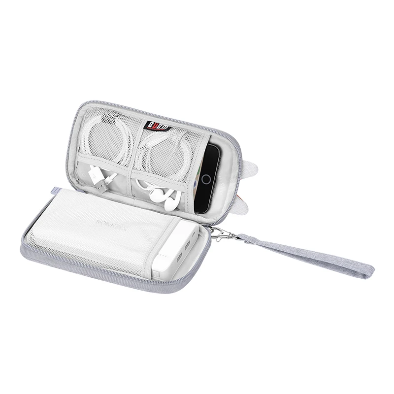 Внешний аккумулятор BUBM, сумка-Органайзер для телефона и электроники