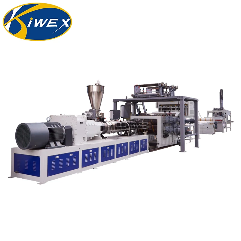 High Quality Multi Layer SPC Flooring Making Machine/LVT Vinyl Plank Floor Production Line spc floor extruder line
