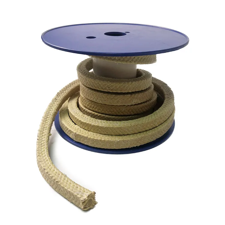 Hot Sell 20mm Aramid Kevlar Fiber Packing Gland Packing Braided Packing