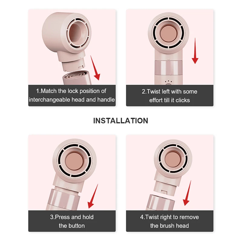 5 in 1 Multifunctional hotel Professional salon High Speed Blow One Step Turbo Electric hair style tools hair brushes for women