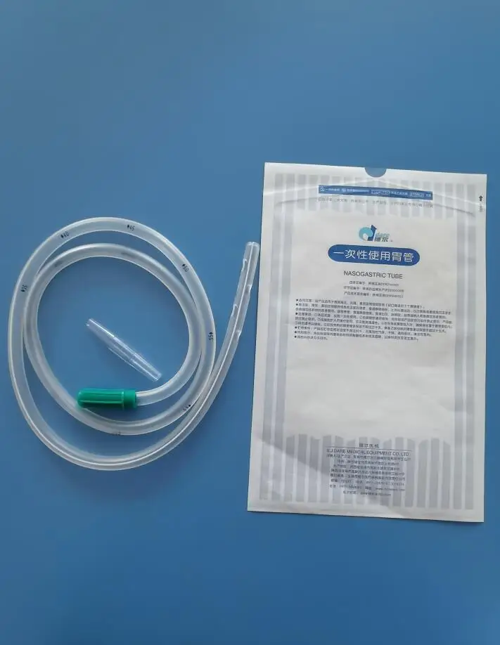 Профессиональная безопасная одноразовая желудочная трубка
