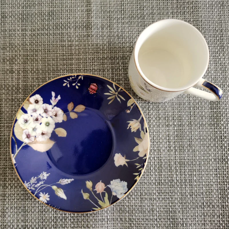 Высококачественные Новые костяные Керамические Кофейные Наборы, кофейная чашка эспрессо и блюдца, чайные чашки и блюдца