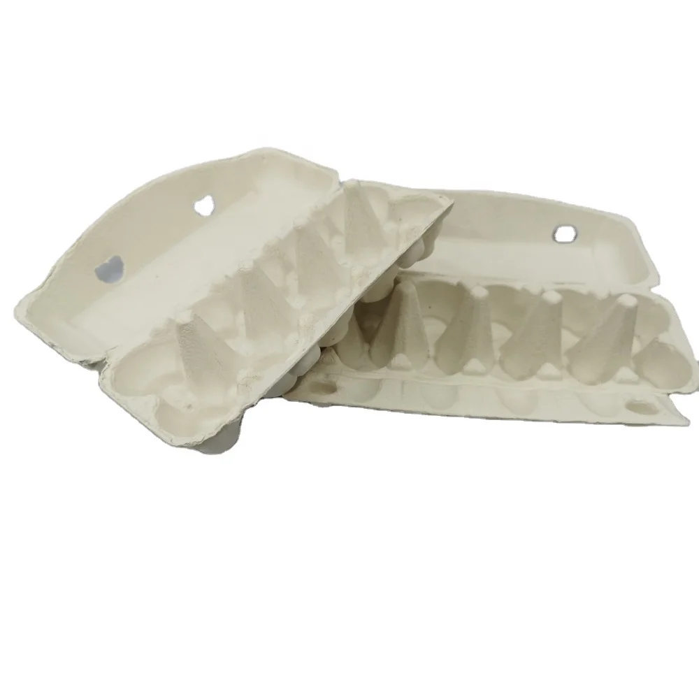 Egg Paper Pulp Boxes 6 8 10 12 15 Hole  Cartons Large Eggs Recycled Cardboard Container
