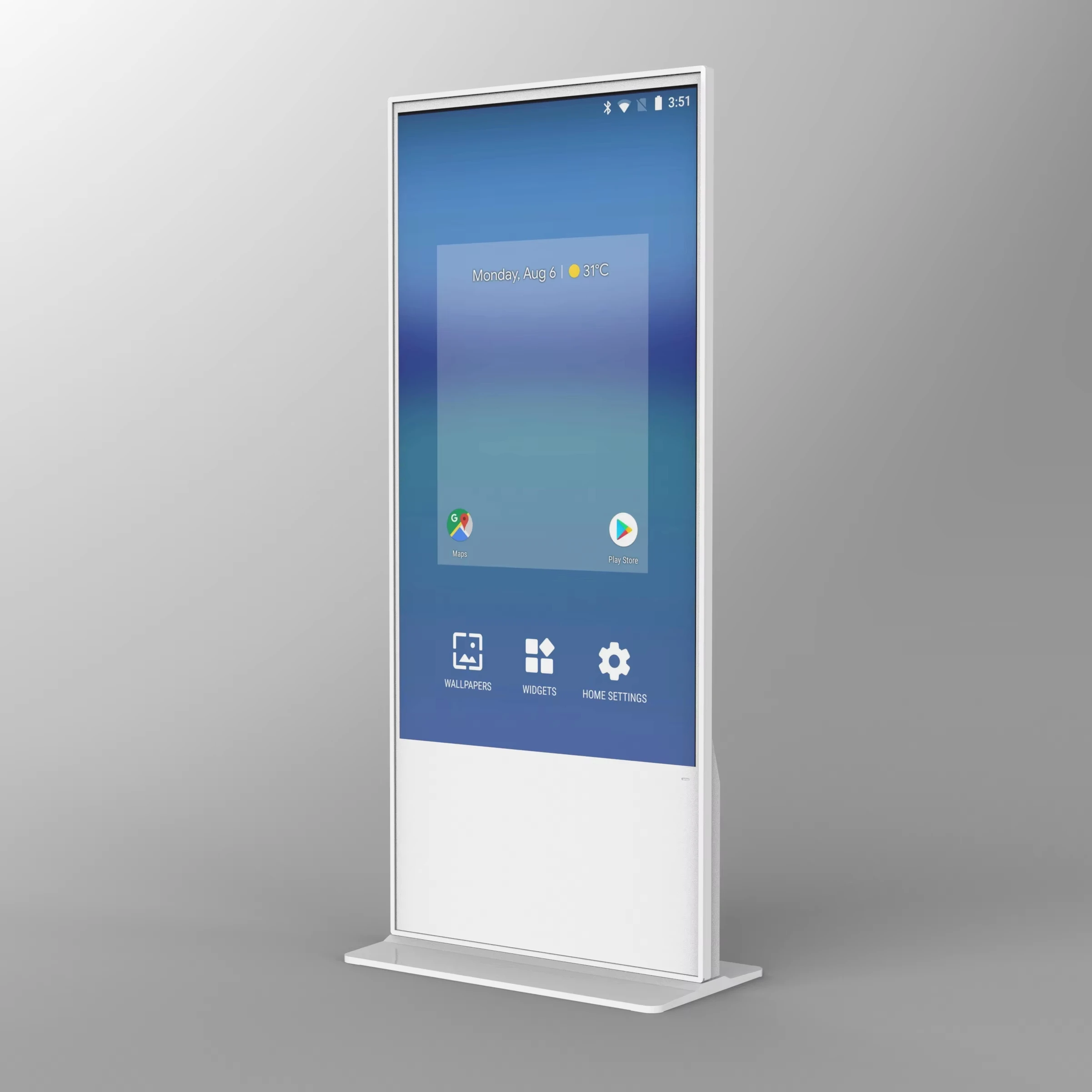 43'45' 65' floor digital signage LCD TV Touch Screens Lcd Monitor  Advertising Display 4K Infrared multi smart panel
