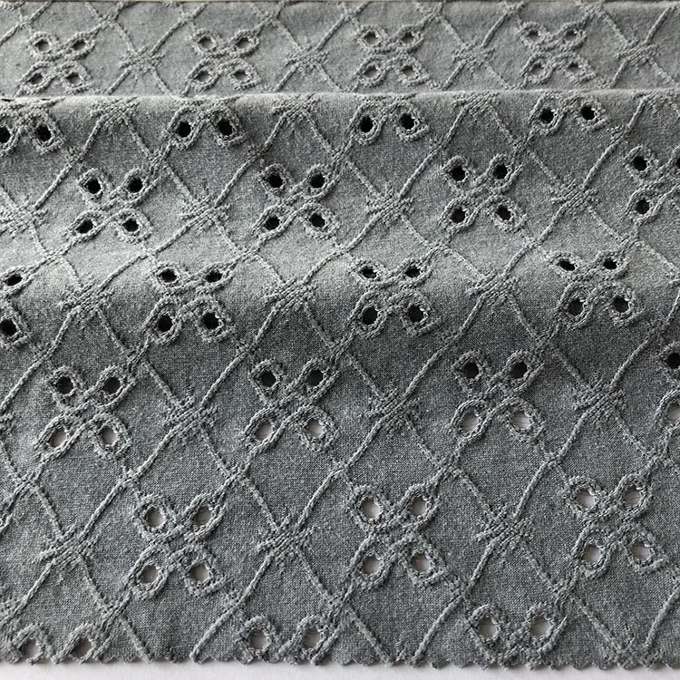 
Advanced best design 76%polyester 19%rayon 5%spandex knitting jacquard dyed fabric for garment 