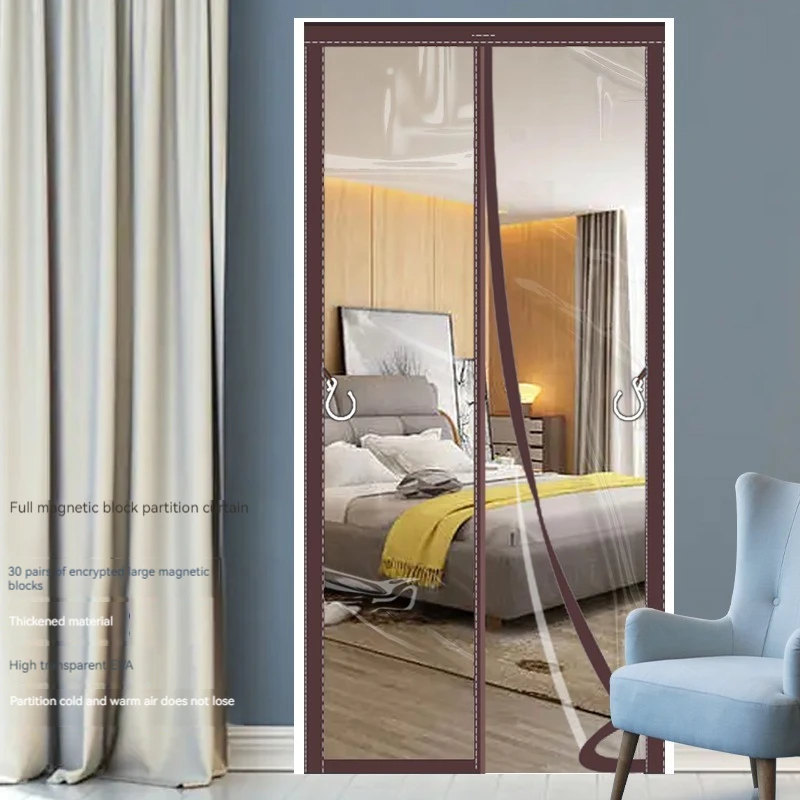 Customized EVA magnetic windshield warm screen window curtain anti-smog door curtain