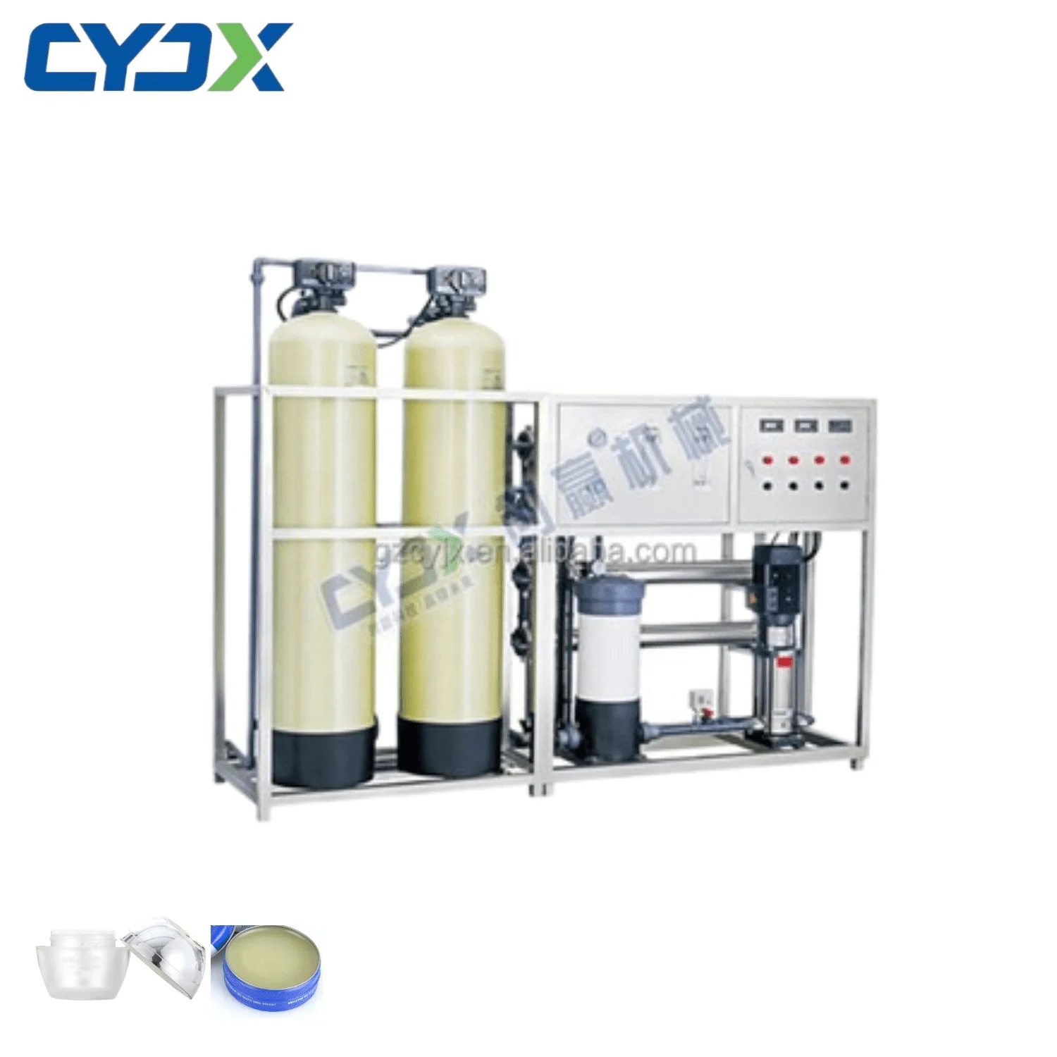 CYJX 500LPH Ultra Pure EDI+RO Deionized Water Treatment System