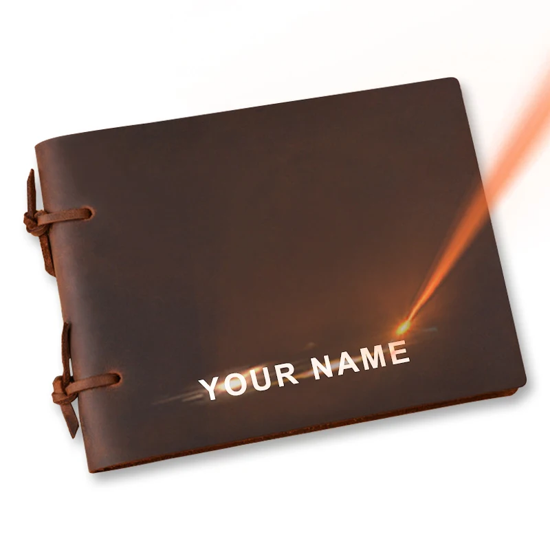 Free Shipping Classic Genuine Cowhide Leather Notebook Custom Logo Journal Hardcover Planner Painting Book Sketch Book