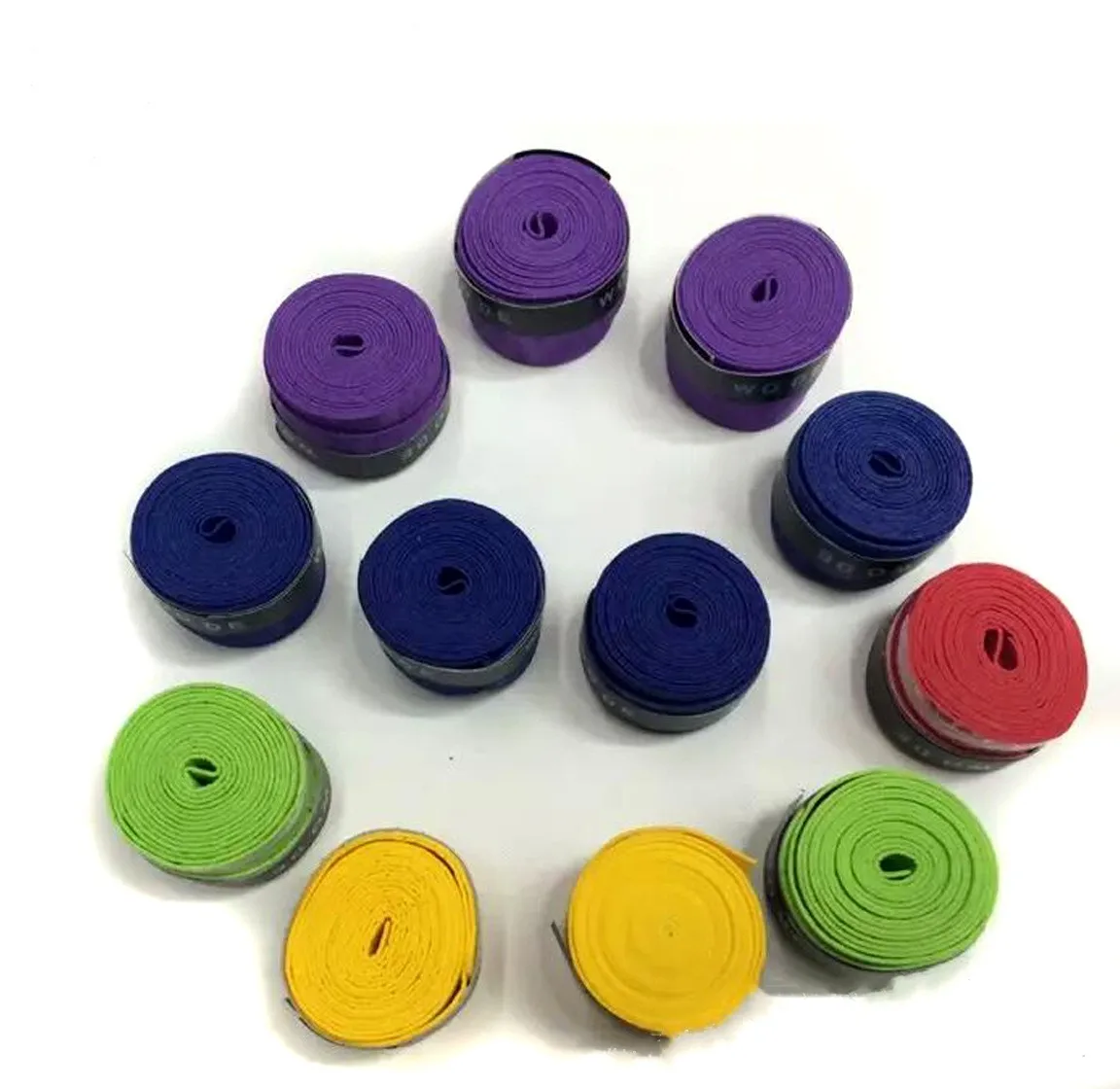 Thickened anti-slip badminton sweatbelt Laminated punched tennis racket overgrip Fishing rod winding tape