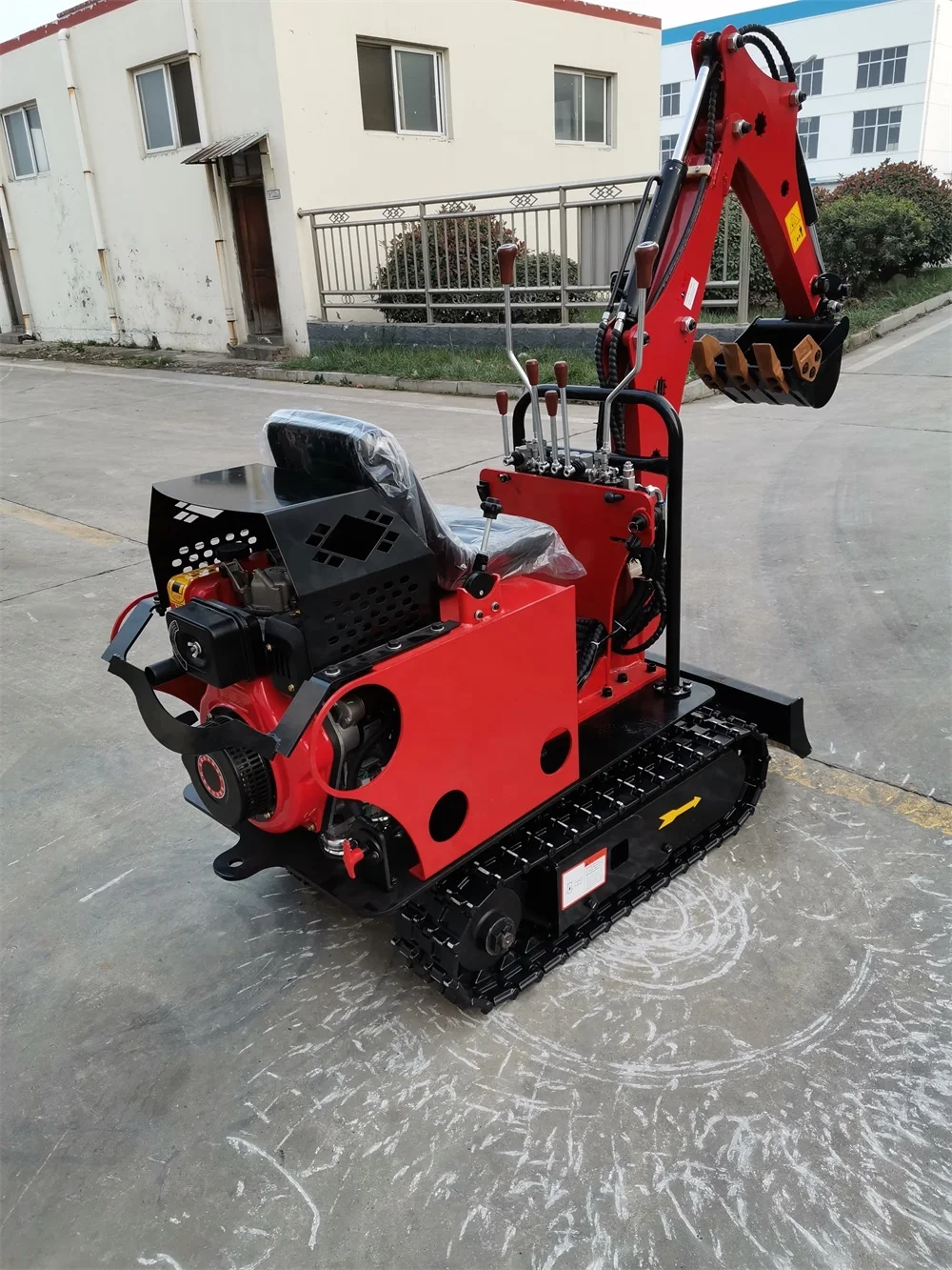 Cheap Home Use Factory Direct Supply 885kgs Diesel Or Epa Gasoline Engine Kv10 Mini Excavator