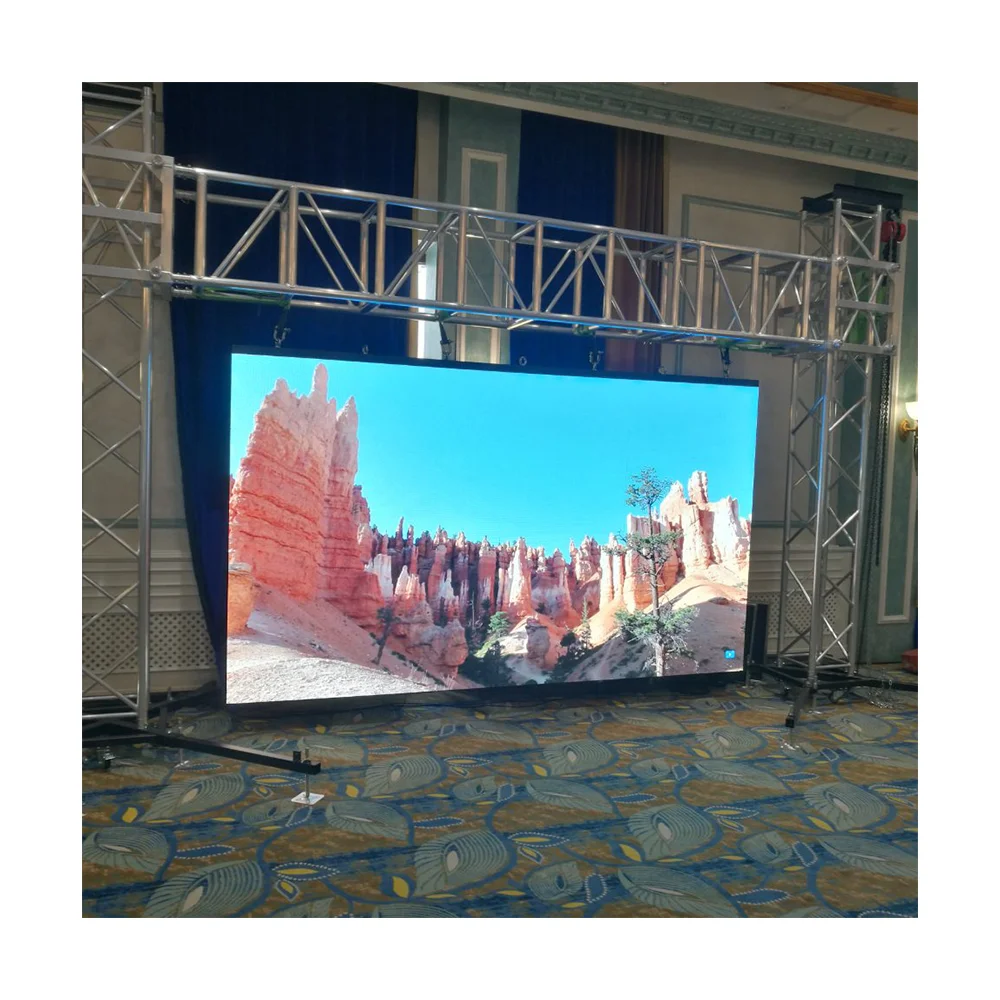 Stage Event Show Display Hire Advertising Stacking Video Wall Led Screen Rental Price List in Nyc Qatar London Sydney Uk