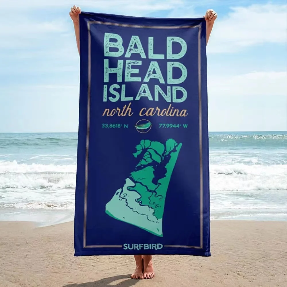 Custom Print Bath Towel BSCI Custom 100% cotton Digital Printing Logo Beach Towel