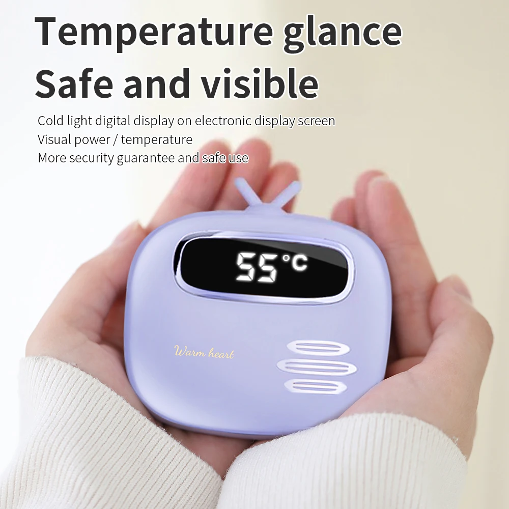 Hot Winter USB charging pocket Portable power bank Hand Warmer 2 in1/warm hands treasure