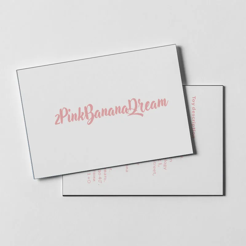 Wholesale custom logo postcard bulk thank you luxury card printed business card