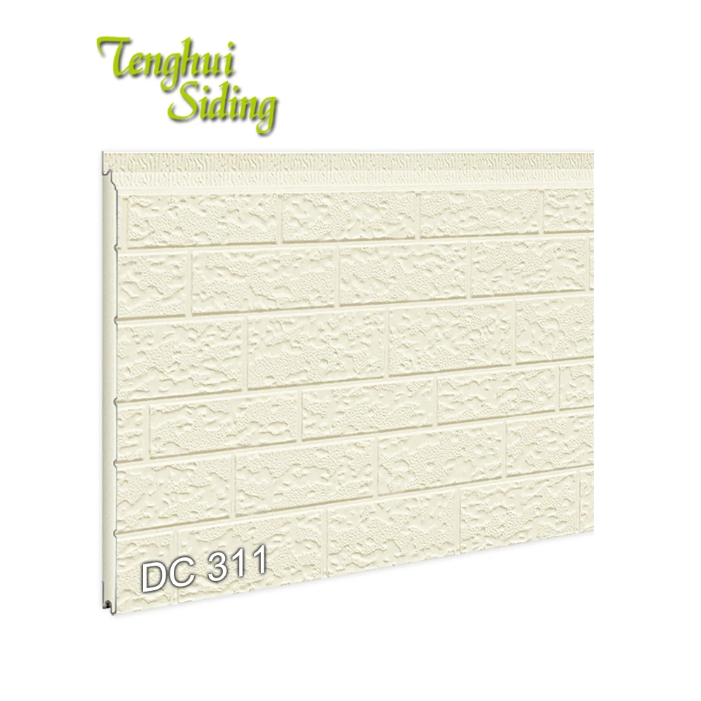 Supplier Siding Panels Exterior Wall Insulated Decorative Sandwich Panel 16mm