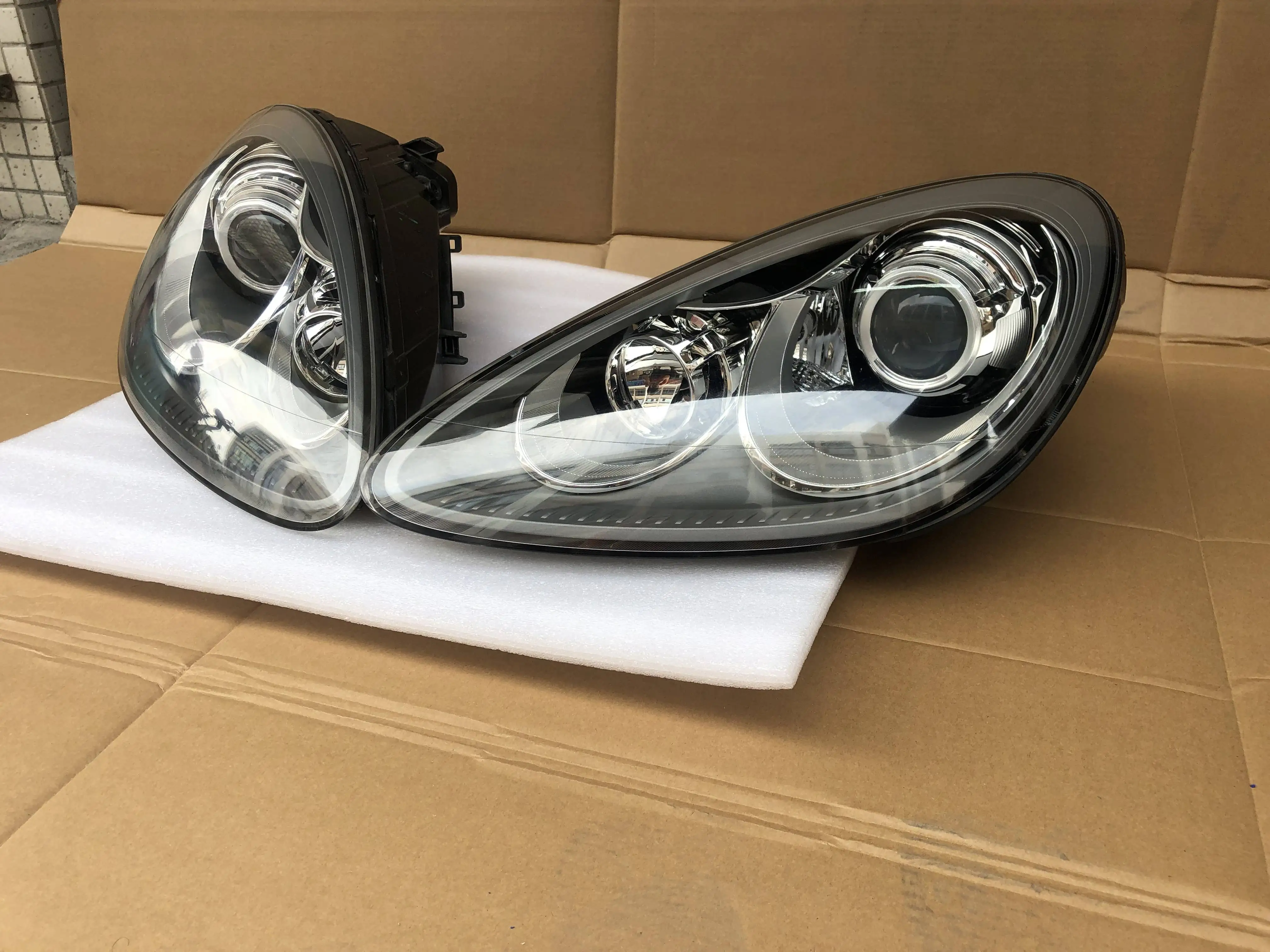 FOR 2012 cayenne 958 head light 957 92a porsche cayenne headlights