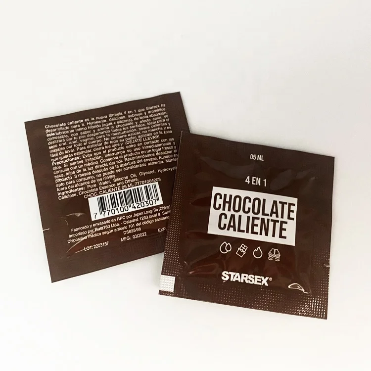 Water Based Lubricant Customized Packing And Design Sex Personal Chocolate Flavor Lubricant In Bulk