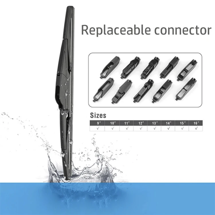 rear wiper blades Adapter Connectors best car windshield  Wiper for mirrors