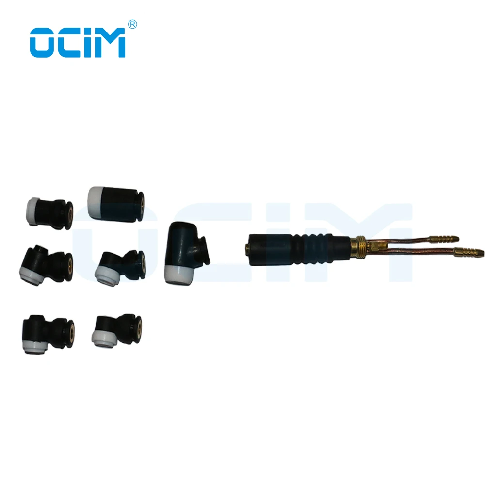 OCIM Modular Air Cool 50TB Water Cooled SF225 Tig Welding Torch Body With 7 Heads