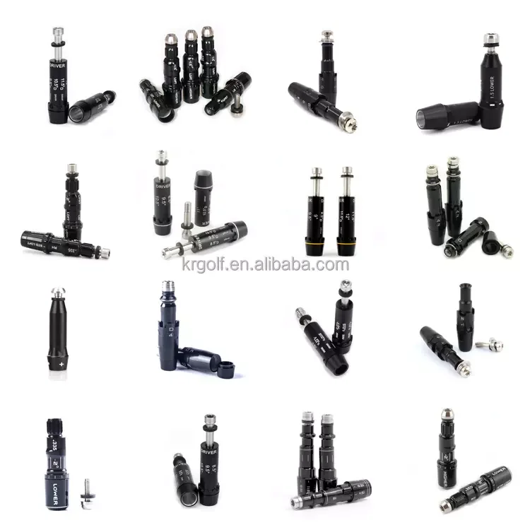 Custom Logo Black Golf Shaft Adapter SX ZX7.335 Golf Adapter Sleeve for Srixon