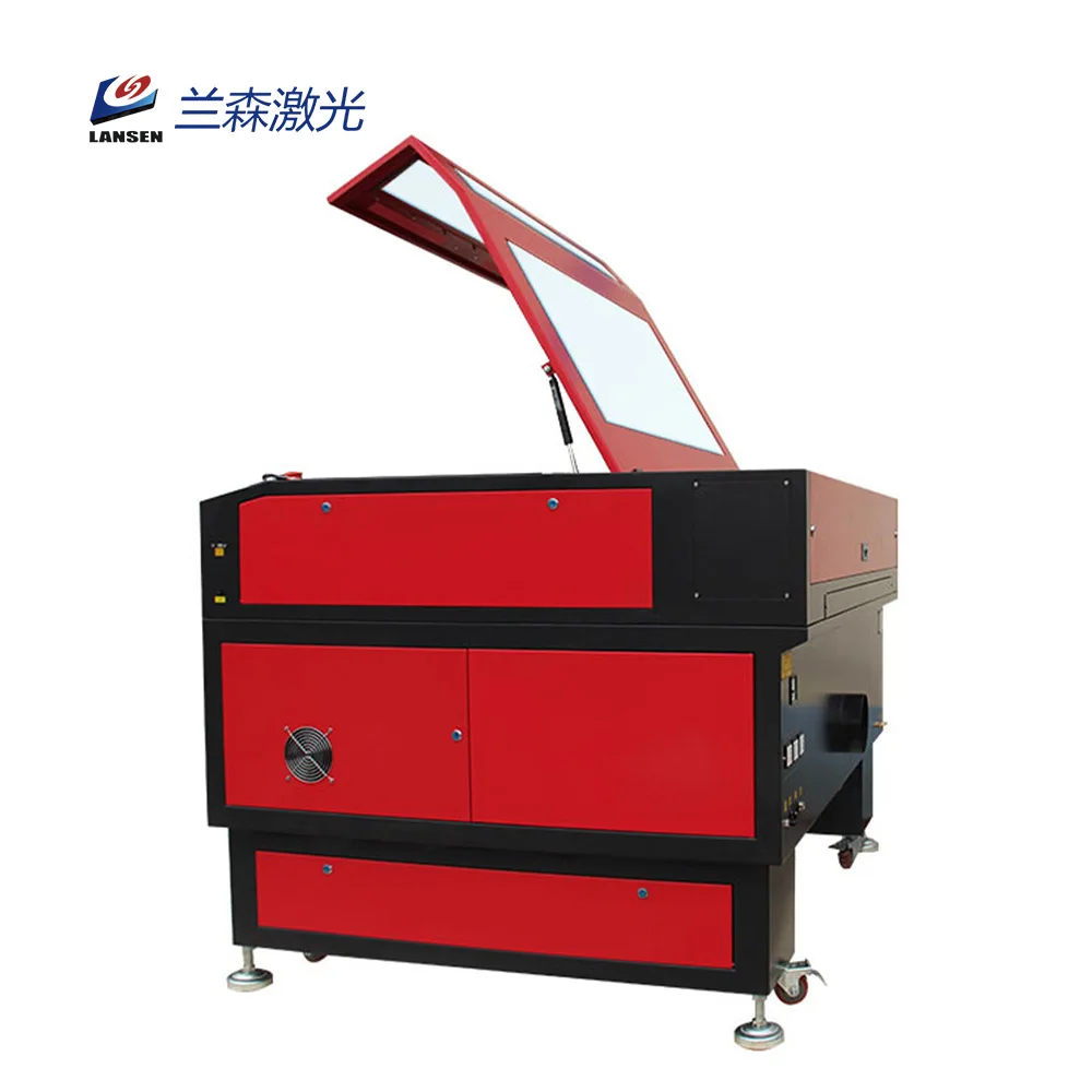 acrylic wood rubber double color sheet nonmetal laser Cutting equipment for sell