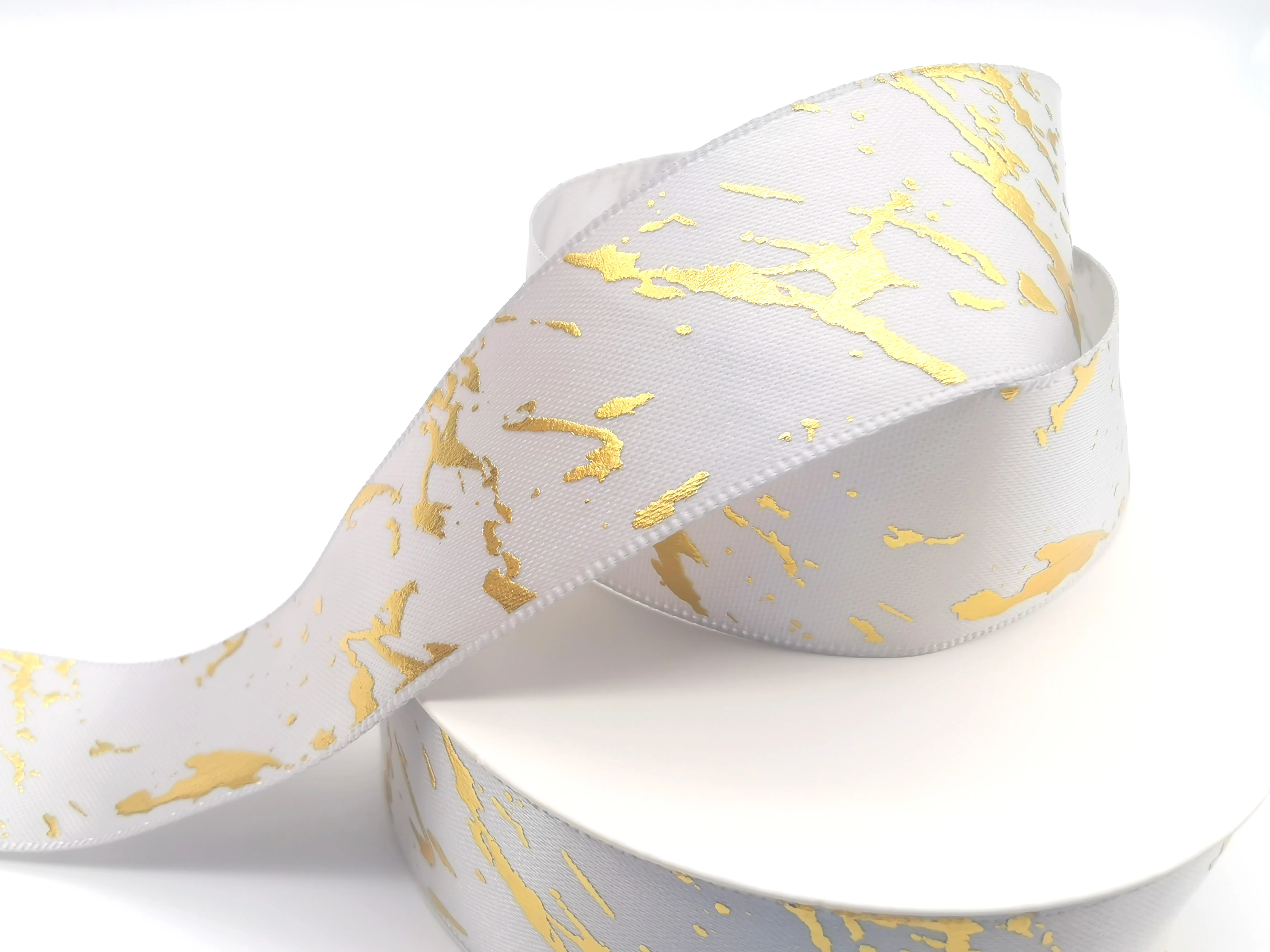 Best Selling  25MM Fashion Gift Satin Ribbon 100% Polyester Stocked