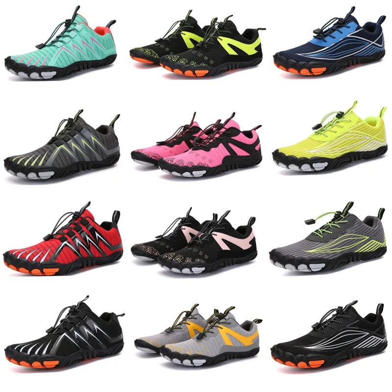 Outdoor Unisex Quick Drying Neoprene Rubber Five Finger Walking Swimming Summer Barefoot Beach Water Aqua Shoe for Women and Men
