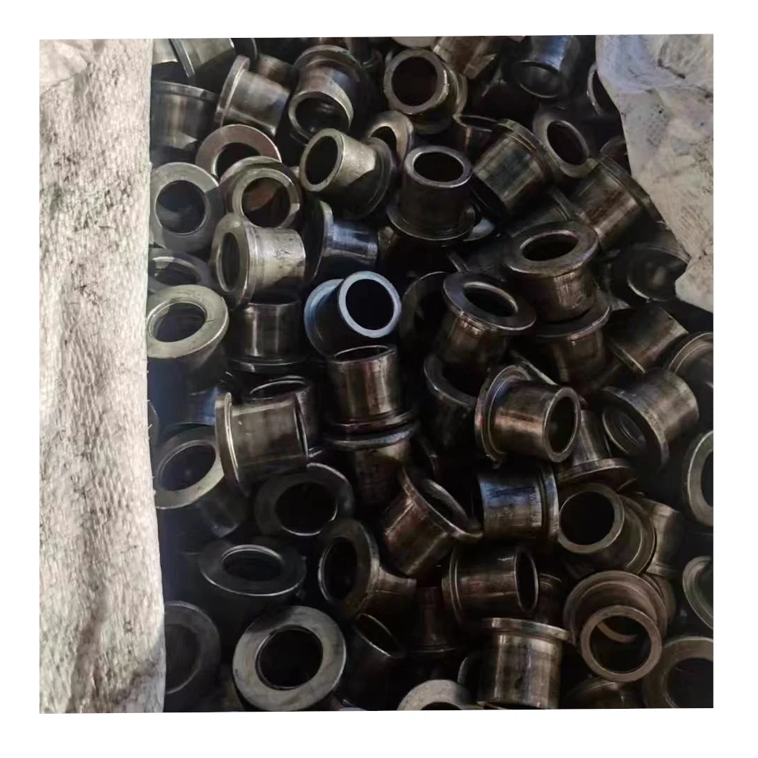 Round coupling sleeve CNC machining service bushing metal alloy spacer sleeve bushing