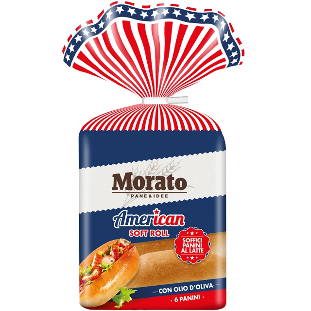Quality Guaranteed Plain Taste 300 G American Soft Roll White Bread Made In Italy For Export Sale