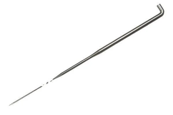 Needles for industrial filter materials
