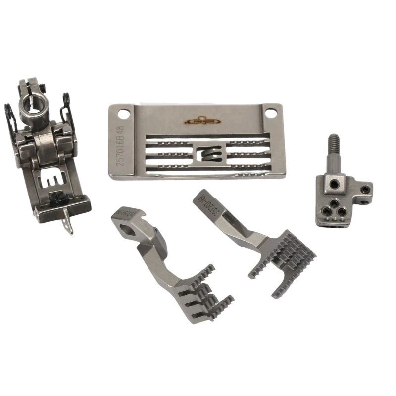 257016B48 Needle Plate 257207-16F 257259-16F Feed Dog 257518 Clamp 257461 Presser Foot For Pegasus W500 Gauge Set