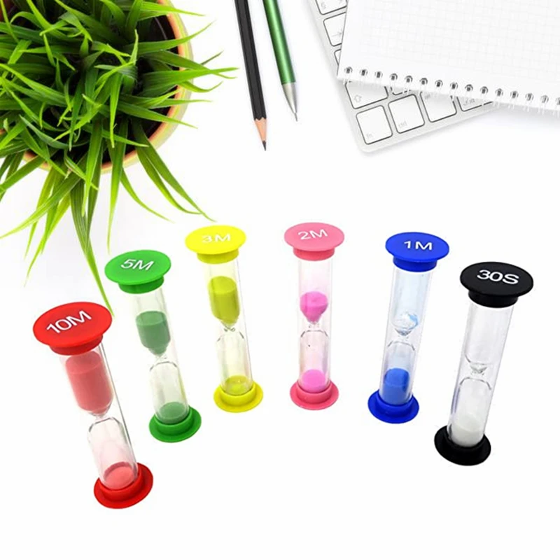 Innovative Product 2020 Promotional Kid Sand Timer Colorful Sandglass