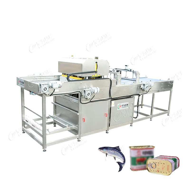 Turnkey project small line fish processing canned canning machine