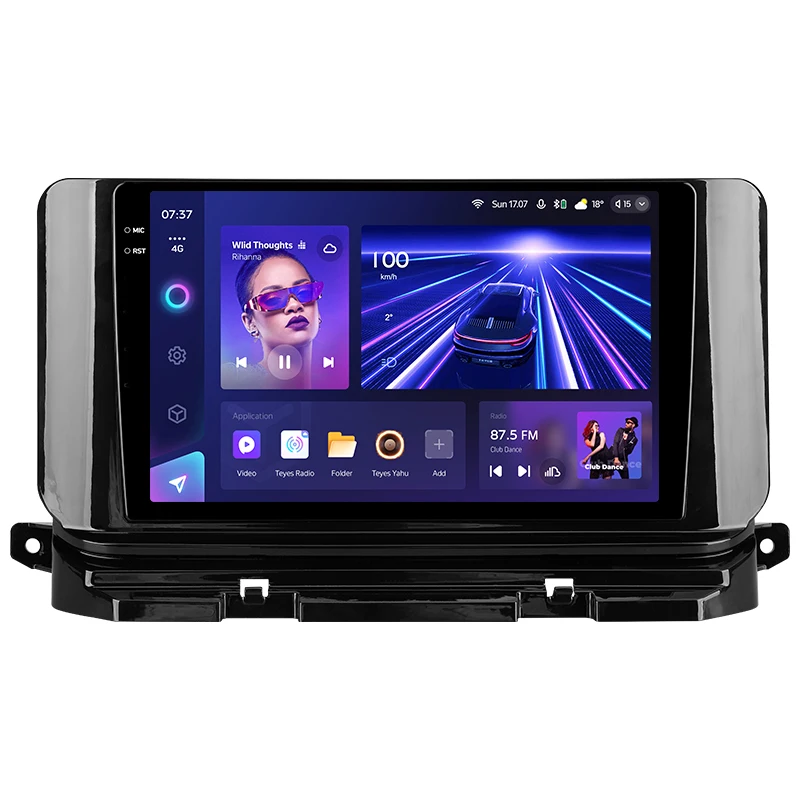 Автомобильный DVD-плеер TEYES CC3 2K для Skoda Octavia 4 A8 2019 - 2021 10 2 дюймов автомобильный Радио с камерой Revere