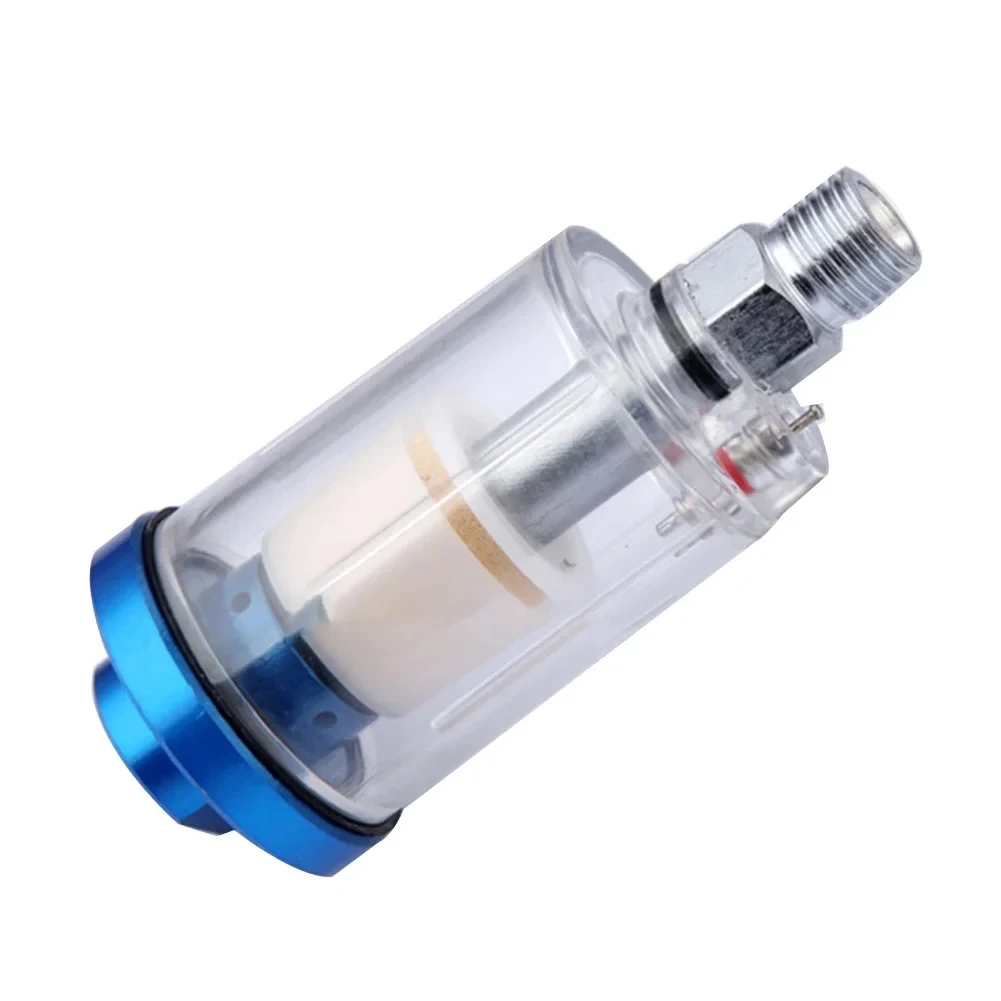 Oil-Water Separator Spray Paint Gun Oil Water Separation Filter 1/4 Inch Air Compressor Moisture Trap Air Filter Regulator Gauge