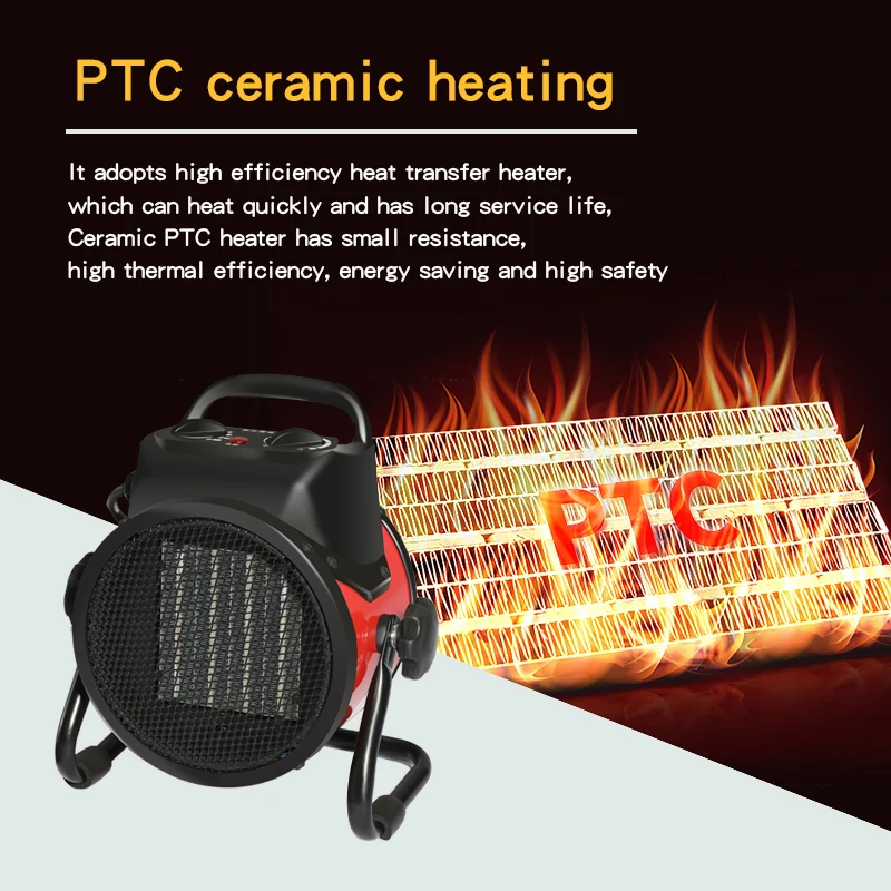 Space Heaters PTC Ceramic Heating Tech Other Home Fan Heaters