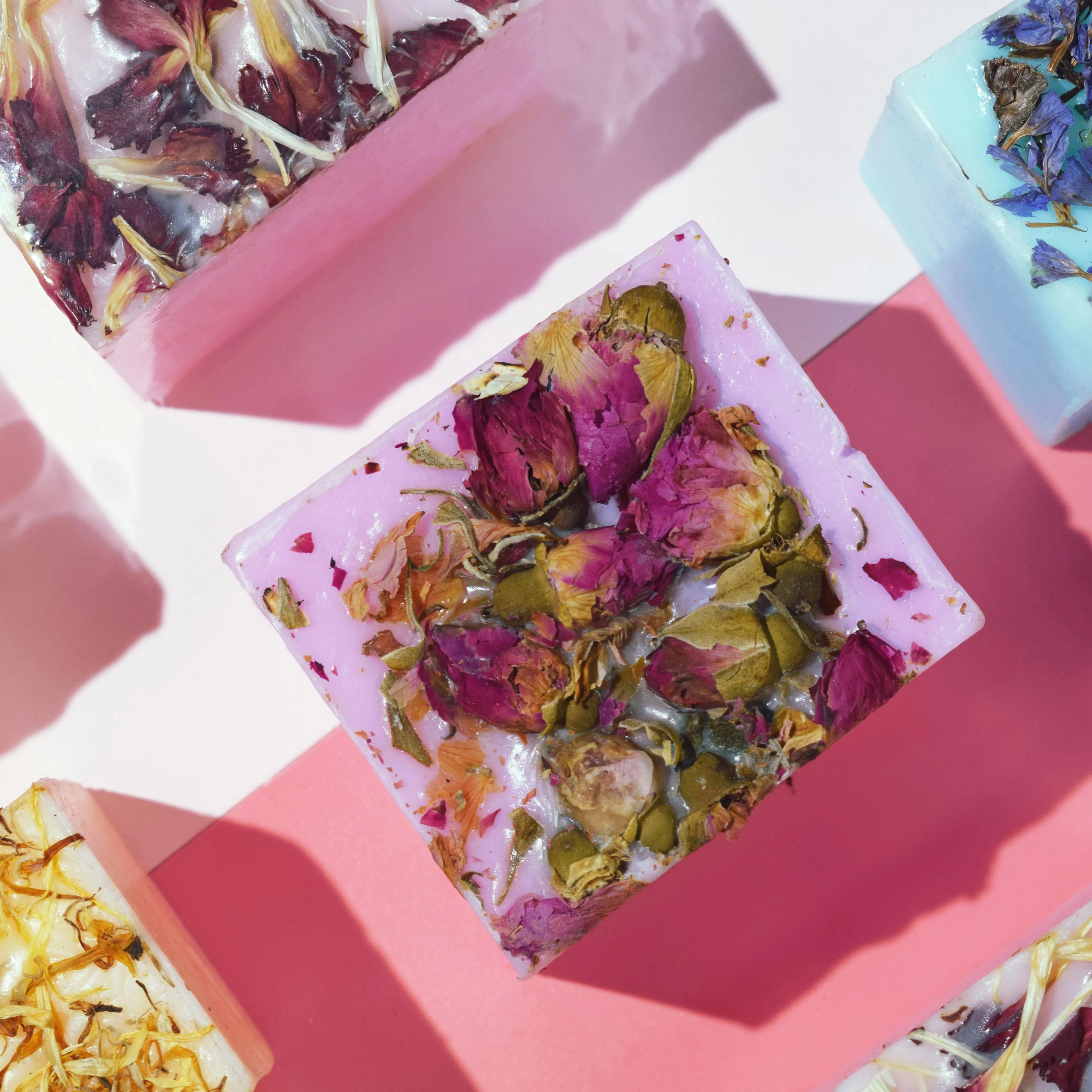 All Kinds of Smell Handmade Luxury Lavender Amethyst Soap Rose Bar Bath Soap