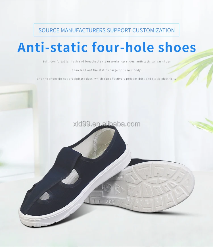 Cleanroom coverall antistatic house safety shoes cheap price